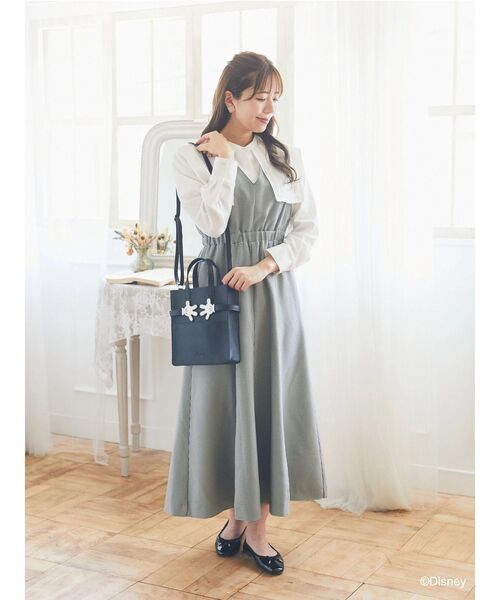 Disney(ディズニー)の「ミッキー/ショルダーバッグ(ショルダーバッグ・レディース・ブラック/オフホワイト・FREE)」の17枚目の写真