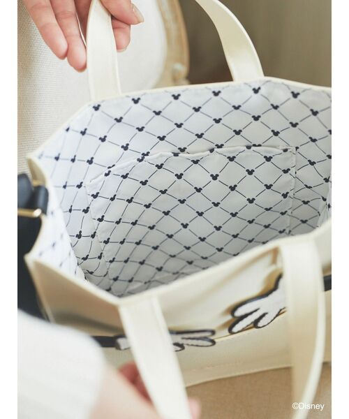 Disney(ディズニー)の「ミッキー/ショルダーバッグ(ショルダーバッグ・レディース・ブラック/オフホワイト・FREE)」の16枚目の写真