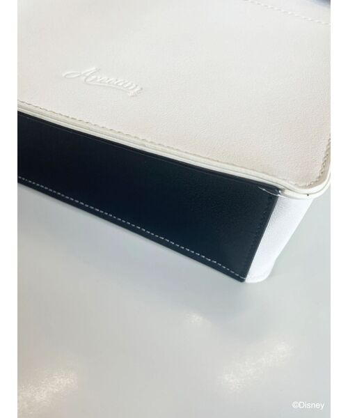 Disney(ディズニー)の「ミッキー/ショルダーバッグ(ショルダーバッグ・レディース・ブラック/オフホワイト・FREE)」の12枚目の写真