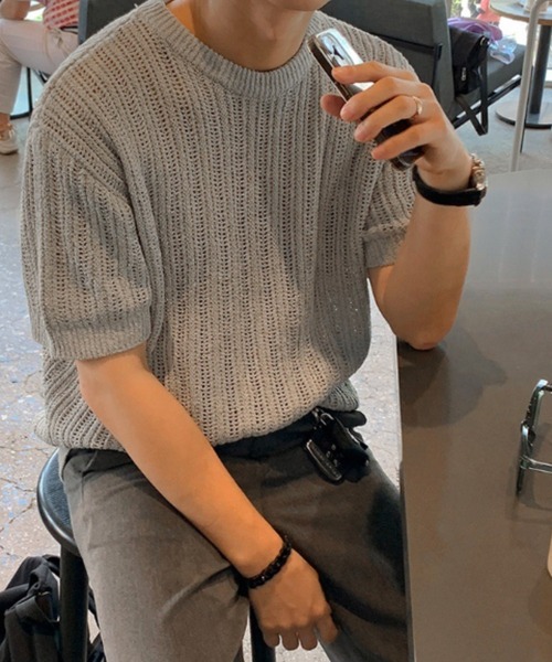 ドゥズィエムクラス サマーニットトップス メッシュサマーニットトップス｜J'aDoRe JUN ONLINE OUTLET