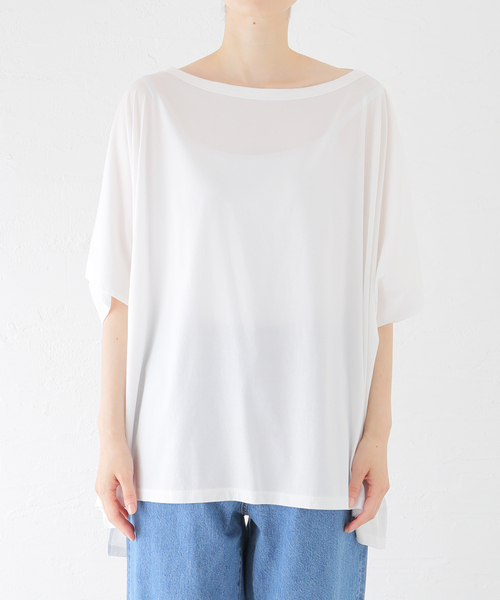 plage（プラージュ）の「Super high guage poncho Tシャツ（T