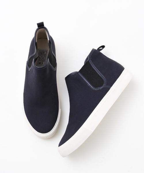 coen（コーエン）の「サイドゴアスニーカー◆（スニーカー・レディース・グレー/ネイビー/ダークブラウン/ブラック・SMALL/LARGE/MEDIUM）」の4枚目の写真