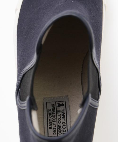 coen（コーエン）の「サイドゴアスニーカー◆（スニーカー・レディース・グレー/ネイビー/ダークブラウン/ブラック・SMALL/LARGE/MEDIUM）」の5枚目の写真