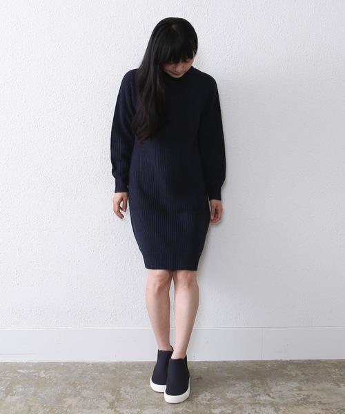 coen（コーエン）の「サイドゴアスニーカー◆（スニーカー・レディース・グレー/ネイビー/ダークブラウン/ブラック・SMALL/LARGE/MEDIUM）」の6枚目の写真