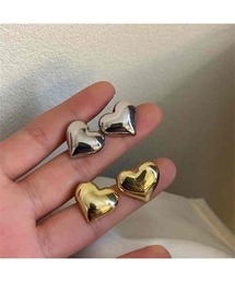 【88eighty-eight】シンプルハートミニピアス【import】(MA)