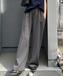 fredy emue | とろみwarmストレートイージーパンツ(その他パンツ)