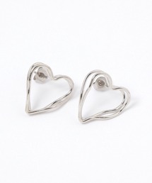 LAKOLE | 華奢ハートピアス / 134179(ピアス（両耳用）)