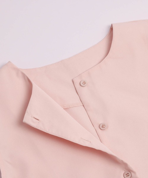 未使用 薄紫 フリル付きペプラムトップス 楽天市場】【25AW×半額クーポン】パール付き ペプラム フリル