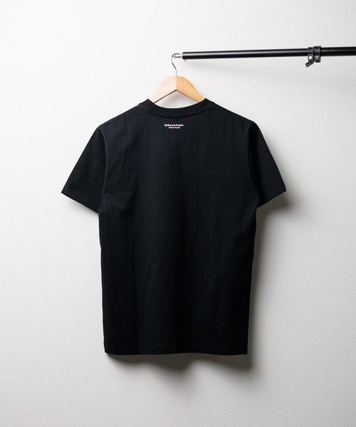 B.I.D.(ビーアイディー)の「《ミドルウェイト》PTショートスリーブ コットンTシャツ(Tシャツ/カットソー・メンズ・ホワイト/ブルー系/ブラック・MEDIUM/LARGE)」の6枚目の写真