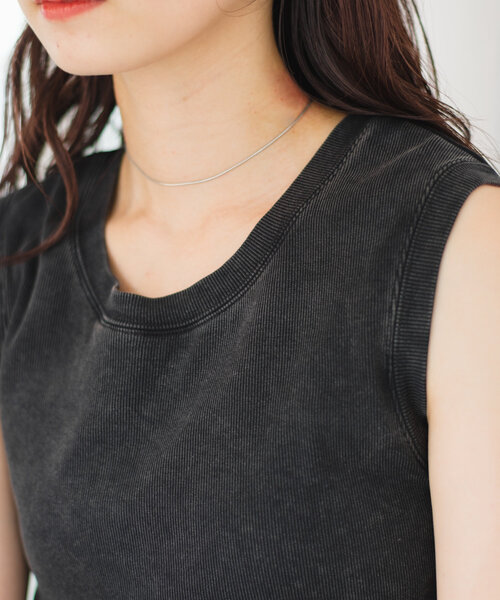 タグ付き】kastane カップ付ワンピ Unevenbicolordress