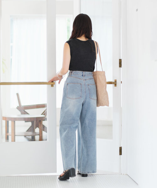 【タグ付き】kastane カップ付ワンピ Unevenbicolordress Kastane カスタネ ウェーブ柄パイピングワンピース 新品未使用