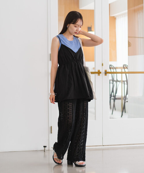 【タグ付き】kastane カップ付ワンピ Unevenbicolordress 新品タグ付き】Kastane ジャガードロングワンピース カスタネ