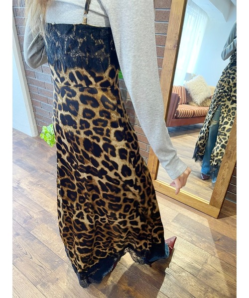 EVRIS(エヴリス)の「レースドッキングギャザーワンピース(ワンピース・レディース・ブラック/その他1/ネイビー・FREE)」の4枚目の写真