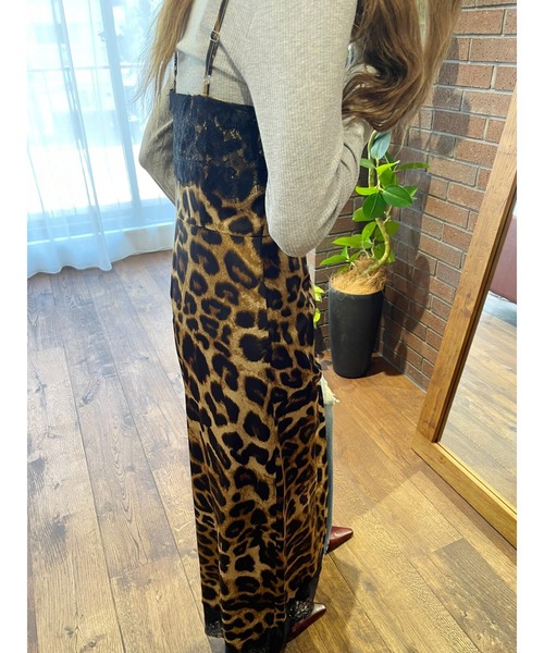 EVRIS(エヴリス)の「レースドッキングギャザーワンピース(ワンピース・レディース・ブラック/その他1/ネイビー・FREE)」の5枚目の写真