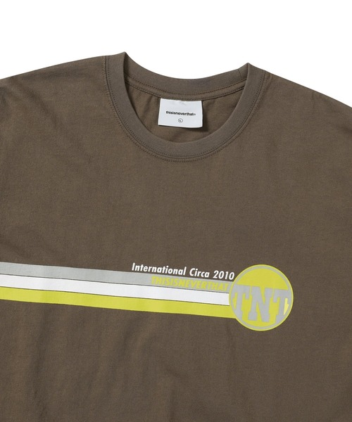 【セール】TNT Track Lines Tee（Tシャツ/カットソー）｜thisisneverthat（ディスイズネバーザット）