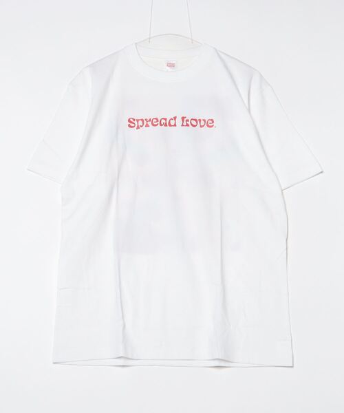 Mag.(マグ)の「【Spread Love】オリジナルプリント S/S T(Tシャツ/カットソー・レディース・ブラック/ホワイト・MEDIUM/LARGE)」の2枚目の写真