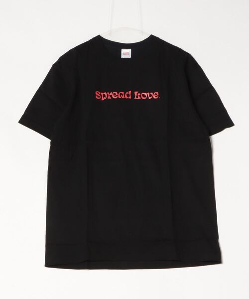 Mag.(マグ)の「【Spread Love】オリジナルプリント S/S T(Tシャツ/カットソー・レディース・ブラック/ホワイト・MEDIUM/LARGE)」の1枚目の写真