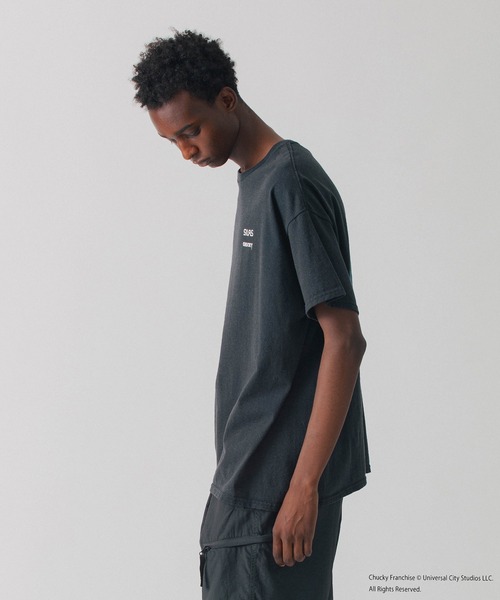 SILAS（サイラス）の「SILAS x CHUCKY LETS BE FRIENDS S/S TEE（Tシャツ/カットソー・メンズ・ホワイト/ブラック・M/L/XL）」の12枚目の写真