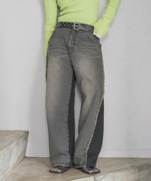 PAGEBOY | ドッキングデニムパンツ(デニムパンツ)