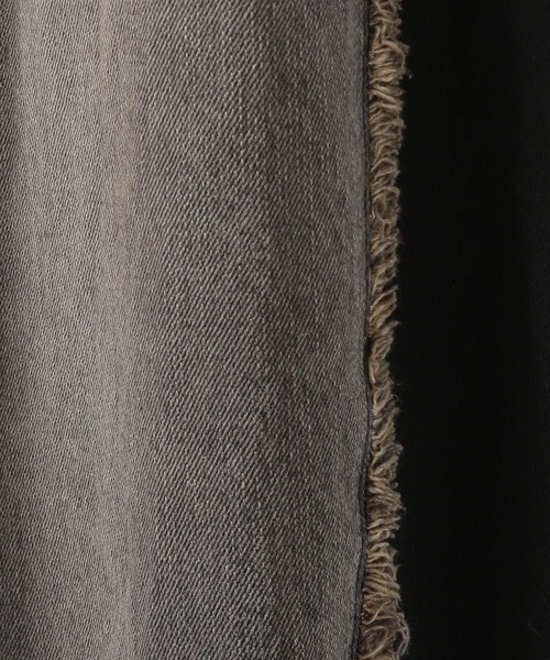 PAGEBOY（ページボーイ）の「ドッキングデニムパンツ（デニムパンツ・レディース・ブルー/ブラック・FREE）」の3枚目の写真