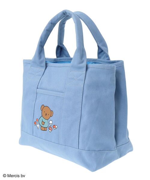 Miffy( ミッフィー)の「Miffy/仕切りつきトートBag(トートバッグ・レディース・ネイビー/サックスブルー・FREE)」の12枚目の写真