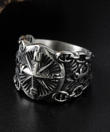 emonique（エモニーク）の「メンズ ハード ボリューム ステンレス ファッションリング（リング）」