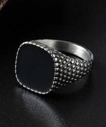 emonique（エモニーク）の「メンズ ハード ボリューム ステンレス ファッションリング（リング）」