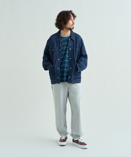 NANGA(ナンガ)の「ECO HYBRID SWEAT JOGGER PANTS/エコハイブリッド スウェットジョガーパンツ(スウェットパンツ・メンズ・ブラック/オートミール/ライトグレー/モカ/ブラック系/イエロー/オレンジ・M/L/S/XL)」の16枚目の写真