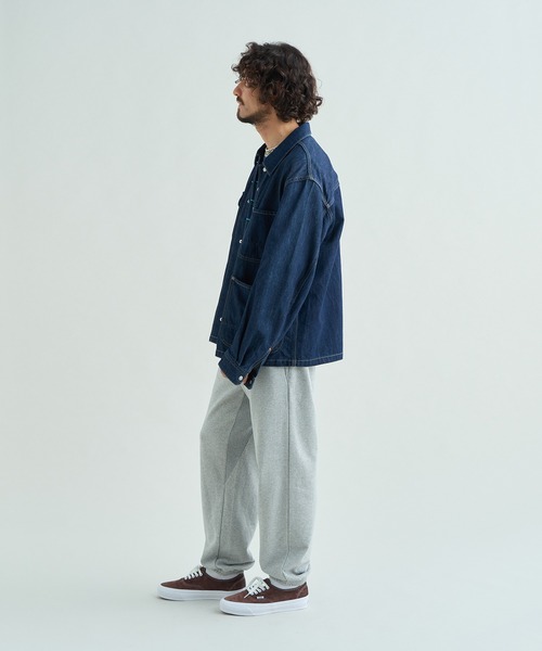 NANGA(ナンガ)の「ECO HYBRID SWEAT JOGGER PANTS/エコハイブリッド スウェットジョガーパンツ(スウェットパンツ・メンズ・ブラック/オートミール/ライトグレー/モカ/ブラック系/イエロー/オレンジ・M/L/S/XL)」の17枚目の写真
