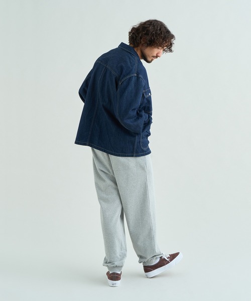NANGA(ナンガ)の「ECO HYBRID SWEAT JOGGER PANTS/エコハイブリッド スウェットジョガーパンツ(スウェットパンツ・メンズ・ブラック/オートミール/ライトグレー/モカ/ブラック系/イエロー/オレンジ・M/L/S/XL)」の18枚目の写真
