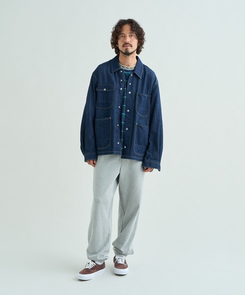 NANGA(ナンガ)の「ECO HYBRID SWEAT JOGGER PANTS/エコハイブリッド スウェットジョガーパンツ(スウェットパンツ・メンズ・ブラック/オートミール/ライトグレー/モカ/ブラック系/イエロー/オレンジ・M/L/S/XL)」の20枚目の写真