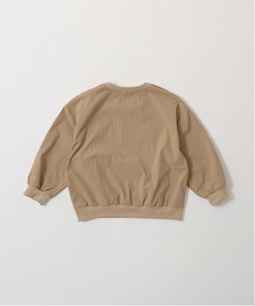 b・ROOM（ビールーム）の「【セットアップ可能】ナイロンプルオーバー（スウェット・キッズ・ダークグリーン/ブラック/ベージュ/エンジ・100cm/110cm/120cm/130cm/140cm/150cm）」の13枚目の写真