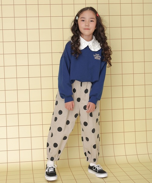 LEPSIM(レプシィム)の「【KIDS】コーデュロイバルーンパンツ 148854(その他パンツ・キッズ・グレイッシュベージュ/キャメル・120/140)」の12枚目の写真