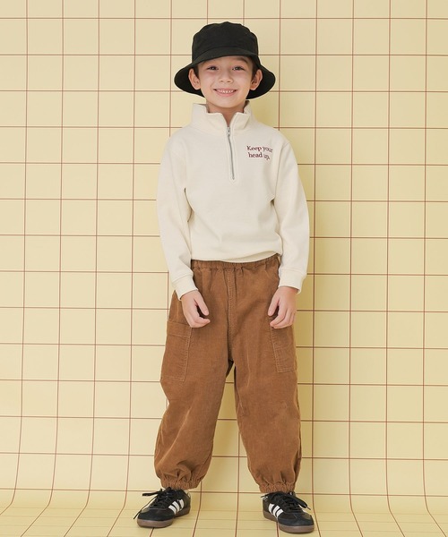 LEPSIM(レプシィム)の「【KIDS】コーデュロイバルーンパンツ 148854(その他パンツ・キッズ・グレイッシュベージュ/キャメル・120/140)」の14枚目の写真
