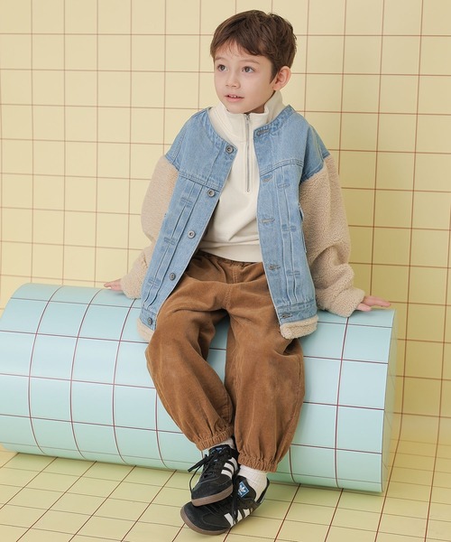 LEPSIM(レプシィム)の「【KIDS】コーデュロイバルーンパンツ 148854(その他パンツ・キッズ・グレイッシュベージュ/キャメル・120/140)」の16枚目の写真