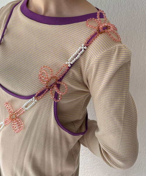 HELLO.SANFRANCISCO（ハローサンフランシスコ）の「【HELLO.SANFRANCISCO/ハローサンフランシスコ】BIGフラワービーズスマホショルダー（スマホグッズ・レディース・グリーン/ピンク/ホワイト・ONE SIZE）」の17枚目の写真