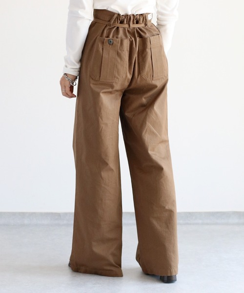 cepo（セポ）の「ワークイージーベイカーパンツ（チノパンツ・レディース・ブラウン/チャコール・S/M/L）」の20枚目の写真