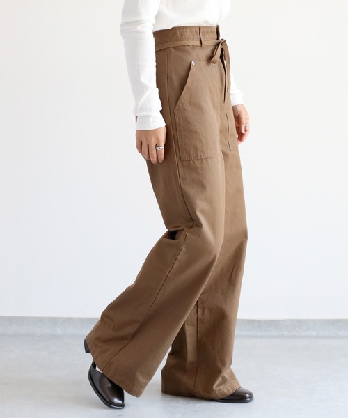 cepo（セポ）の「ワークイージーベイカーパンツ（チノパンツ・レディース・ブラウン/チャコール・S/M/L）」の21枚目の写真