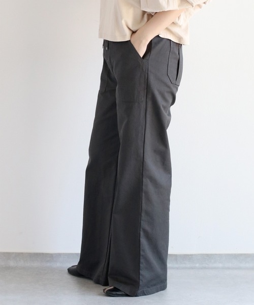 cepo（セポ）の「ワークイージーベイカーパンツ（チノパンツ・レディース・ブラウン/チャコール・S/M/L）」の5枚目の写真