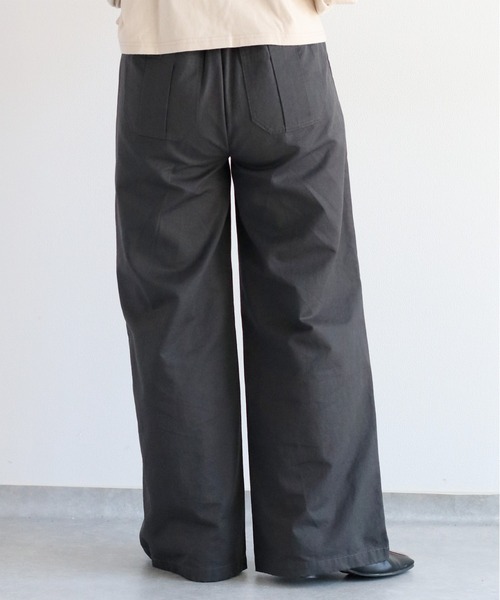 cepo（セポ）の「ワークイージーベイカーパンツ（チノパンツ・レディース・ブラウン/チャコール・S/M/L）」の6枚目の写真