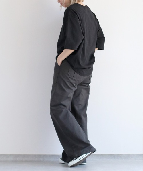 cepo（セポ）の「ワークイージーベイカーパンツ（チノパンツ・レディース・ブラウン/チャコール・S/M/L）」の10枚目の写真