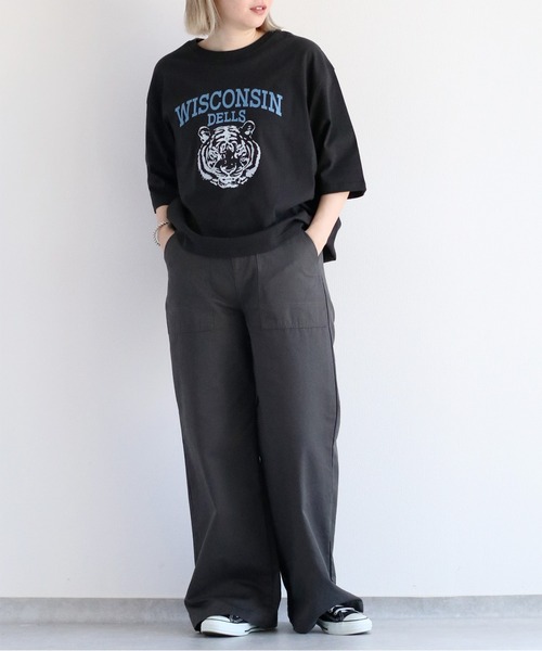 cepo（セポ）の「ワークイージーベイカーパンツ（チノパンツ・レディース・ブラウン/チャコール・S/M/L）」の9枚目の写真