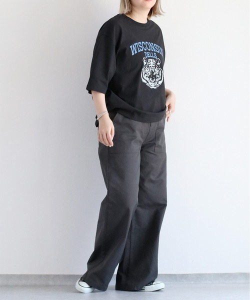 cepo（セポ）の「ワークイージーベイカーパンツ（チノパンツ・レディース・ブラウン/チャコール・S/M/L）」の15枚目の写真