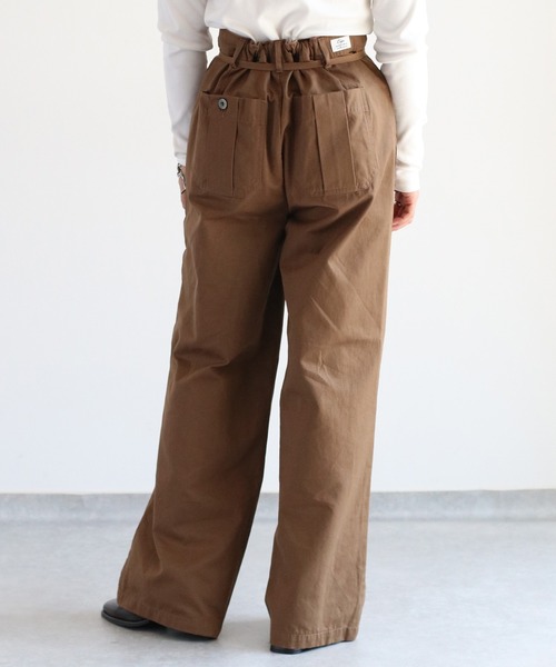 cepo（セポ）の「ワークイージーベイカーパンツ（チノパンツ・レディース・ブラウン/チャコール・S/M/L）」の19枚目の写真