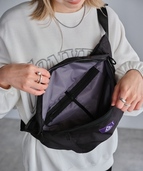 GERRY（ジェリー）の「【ユニセックス】GERRY E/F ウエストバッグ（ショルダーバッグ・メンズ・ブラック/カーキ/ベージュ/チャコールグレー・FREE）」の7枚目の写真