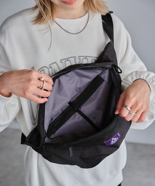 GERRY（ジェリー）の「【ユニセックス】GERRY E/F ウエストバッグ（ショルダーバッグ・メンズ・ブラック/カーキ/ベージュ/チャコールグレー・FREE）」の8枚目の写真