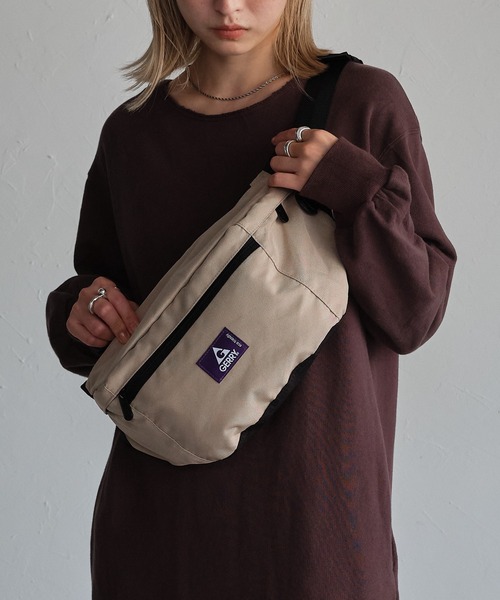 GERRY（ジェリー）の「【ユニセックス】GERRY E/F ウエストバッグ（ショルダーバッグ・メンズ・ブラック/カーキ/ベージュ/チャコールグレー・FREE）」の10枚目の写真