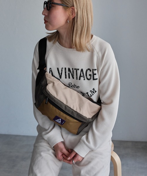 GERRY（ジェリー）の「【ユニセックス】GERRY E/F ウエストバッグ（ショルダーバッグ・メンズ・ブラック/カーキ/ベージュ/チャコールグレー・FREE）」の12枚目の写真