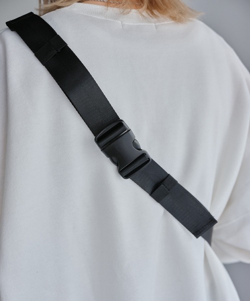 GERRY（ジェリー）の「【ユニセックス】GERRY E/F ウエストバッグ（ショルダーバッグ・メンズ・ブラック/カーキ/ベージュ/チャコールグレー・FREE）」の19枚目の写真