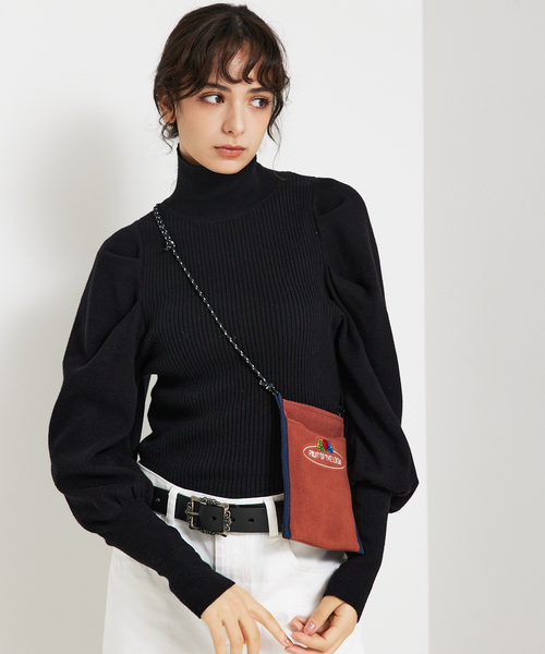 FRUIT OF THE LOOM(フルーツオブザルーム)の「【FRUIT OF THE LOOM/フルーツオブザルーム】FREECE SHOULDER BAG/フリースショルダーバッグ(ショルダーバッグ・メンズ・グリーン/ピンク/ネイビー/グレー/ブラウン/オレンジ・フリー)」の3枚目の写真